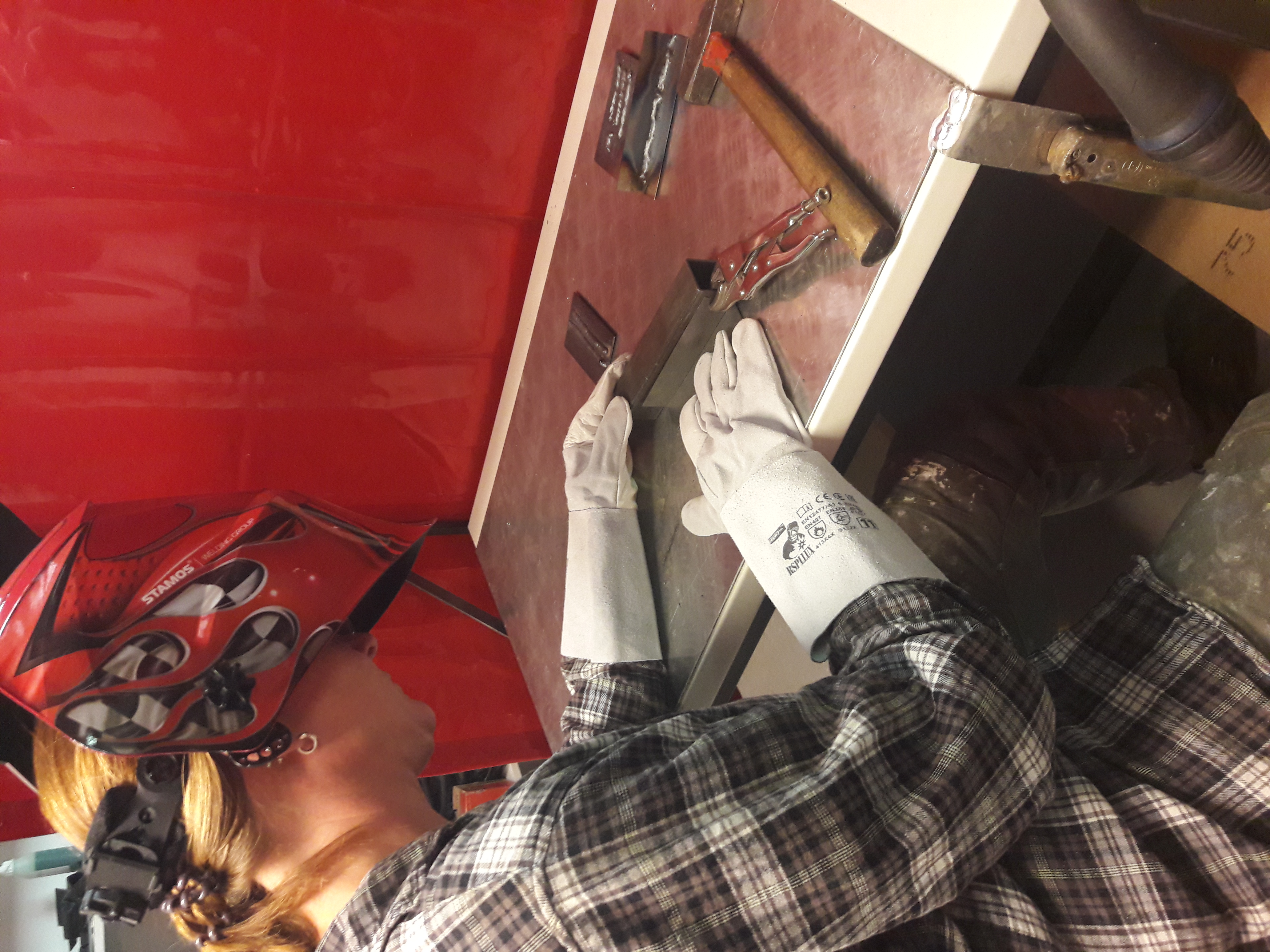 Erwachsenen Schweißkurs