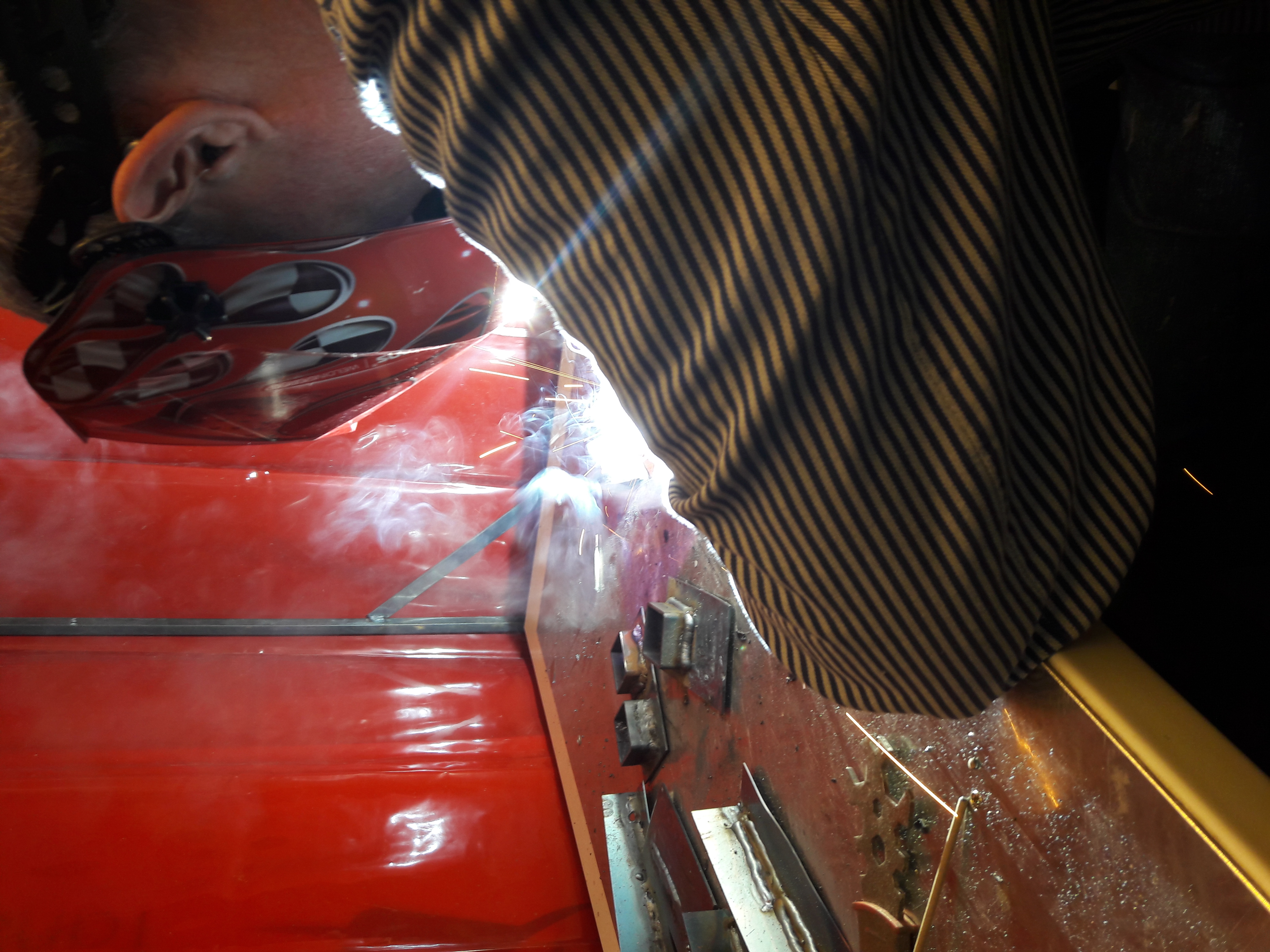 Erwachsenen Schweißkurs