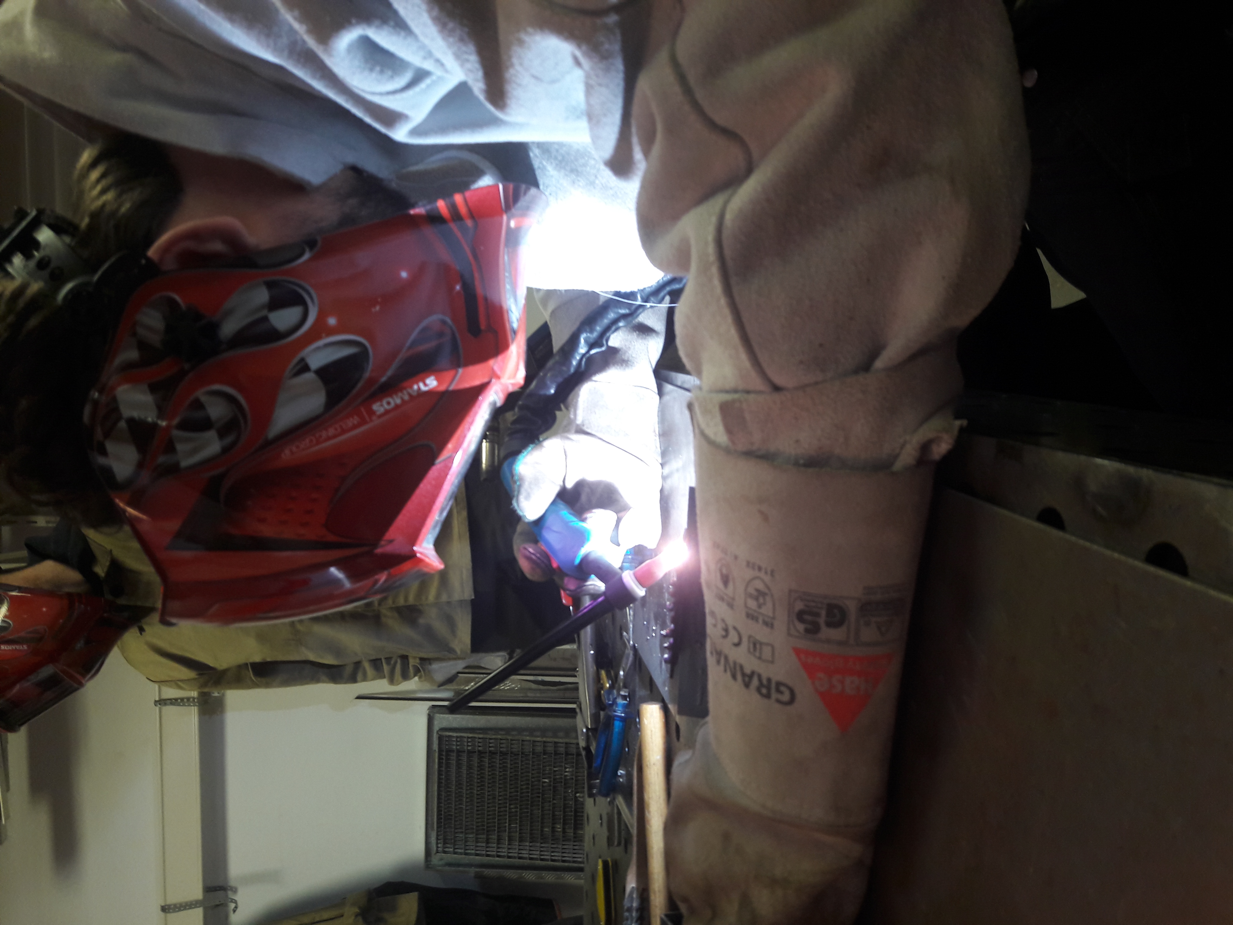 Erwachsenen Schweißkurs